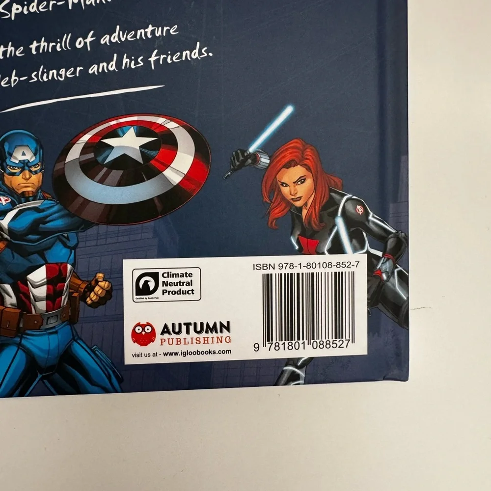 Marvel Spider-Man Superhero Adventure Story Book